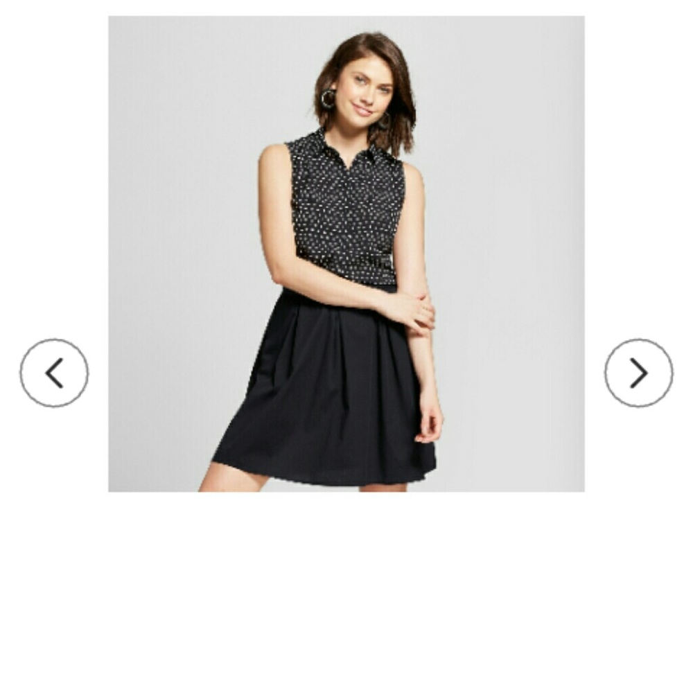 Polka dot sleeveless top
